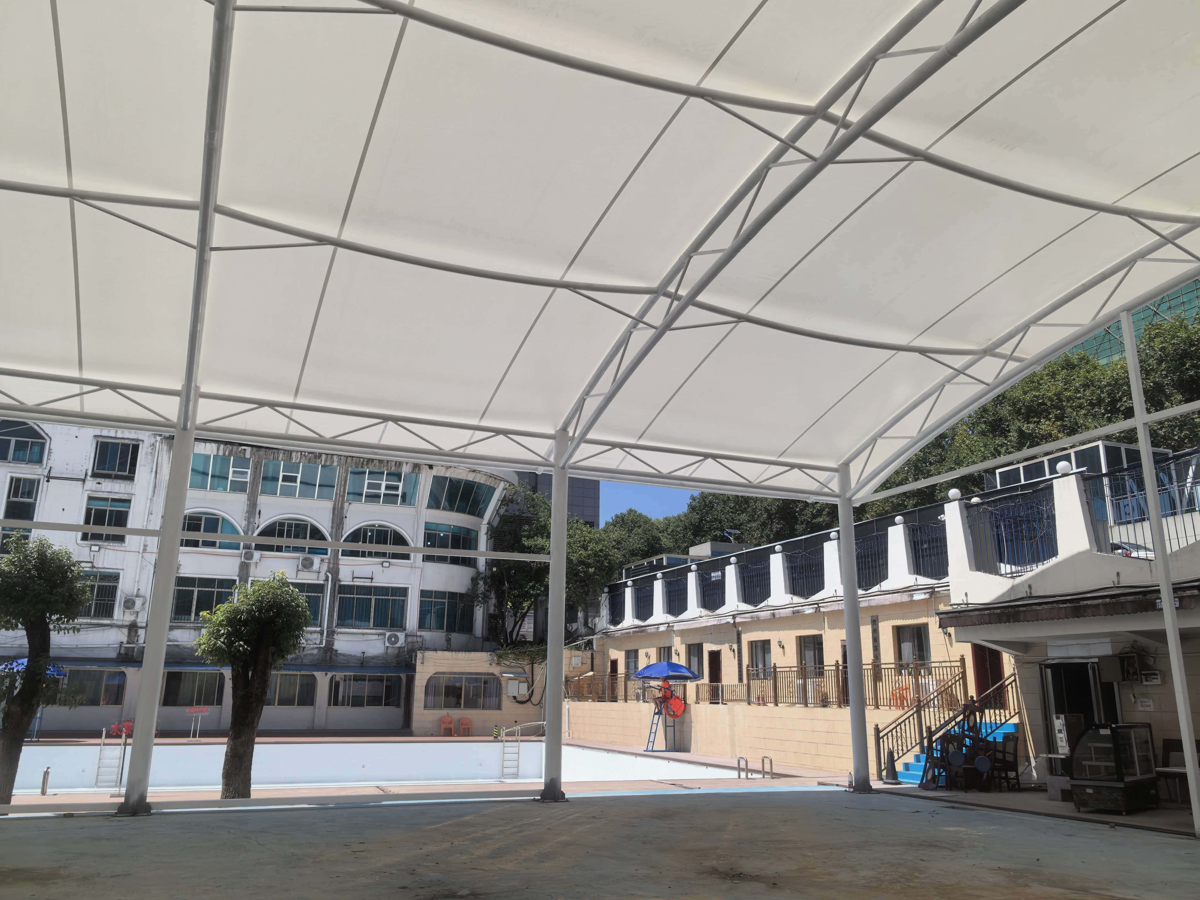 学校运动场遮阳棚 - 楚盛膜结构